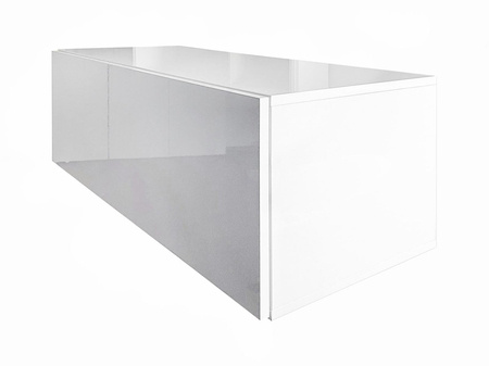 Modern TV cabinet body and fronts in HIGH GLOSS TV cabinet hanging 180 cm white gloss modern living room furniture